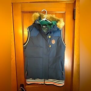 Picture Organic Fur Lined Hooded Ski Vest